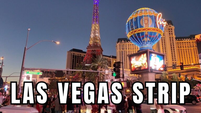 Weekend Summer Walks On The Las Vegas Strip In June 2026