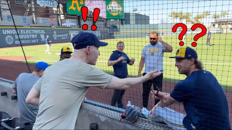 Who was right?! Funny argument with an MLB player at Las Vegas Ballpark