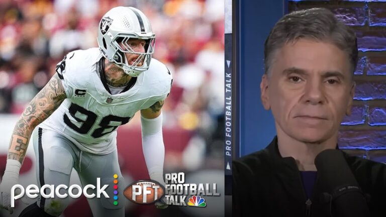 Why Maxx Crosby could still be traded from Las Vegas Raiders | Pro Football Talk | NFL on NBC