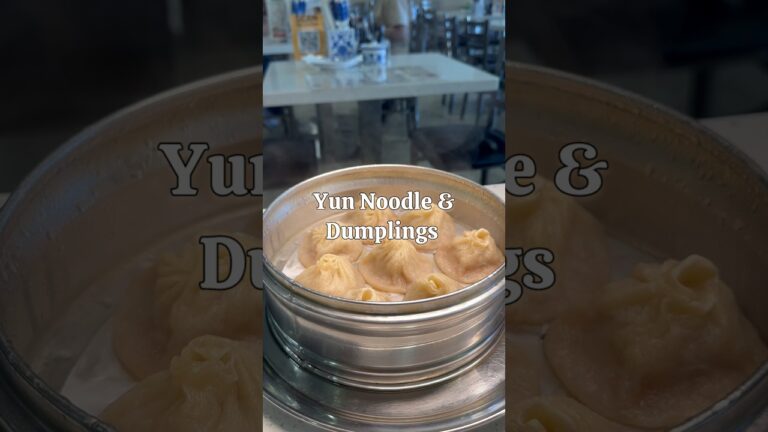Yun Noodle & Dumplings | Las Vegas Eats #explorepage #food #lifestyle #foodie