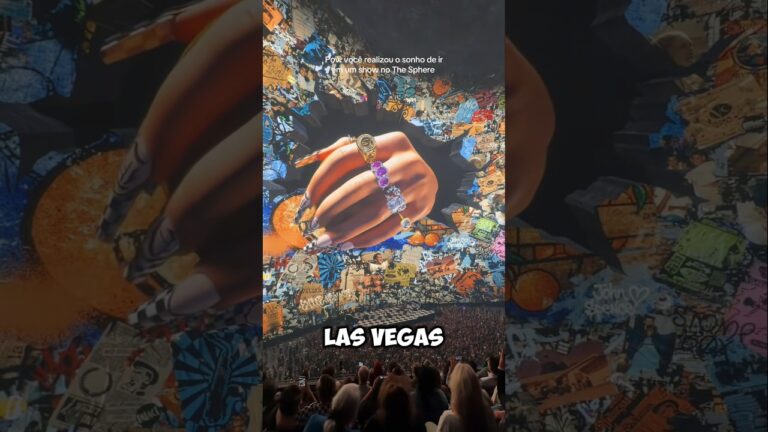cewek ini akhirnya kesampaian lihat sphere las vegas yang viral banget