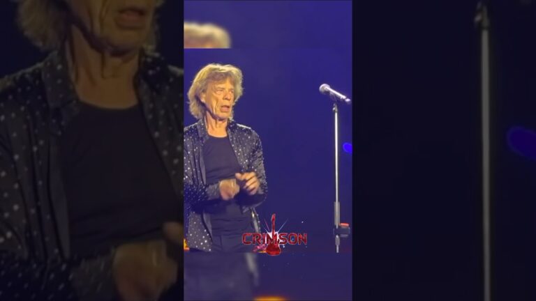 the rolling stone in las vegas 🎸🔥#therollingstones #mickjagger #keithrichards #ronniewood #crimson