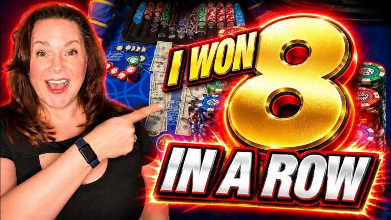 3 CARD POKER in LAS VEGAS! STREAKING!! 🔥 IRL