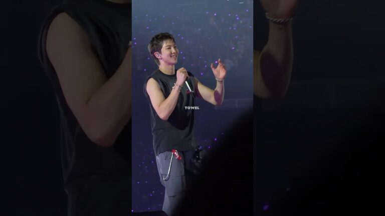 [4K] RM during ‘Anpanman’ | Las Vegas D3