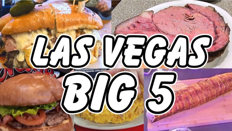 5 *BIGGEST* Food Items We’ve Found in LAS VEGAS