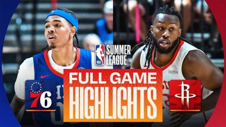 76ERS vs ROCKETS | LAS VEGAS SUMMER LEAGUE | FULL GAME HIGHLIGHTS | July 14, 2026
