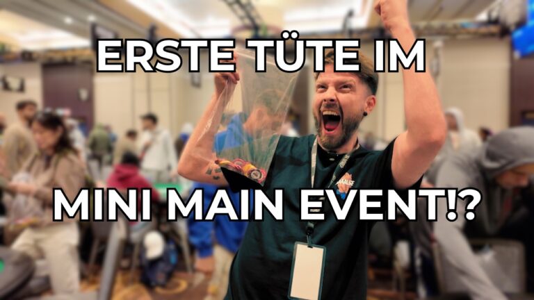 ACHTERBAHN IM WSOP MINI MAIN EVENT – WSOP LAS VEGAS VLOG 2026 #7