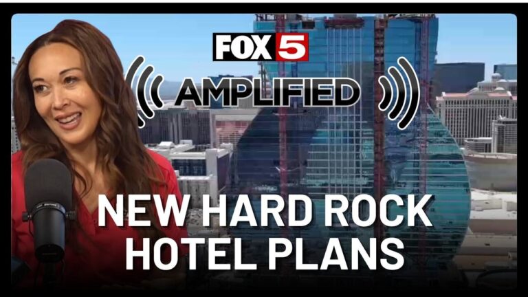 AMPLIFIED: Hard Rock’s giant guitar rises on the Strip as new plans come into view