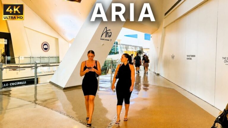 ARIA Las Vegas Full Walking Tour | July 2026 | Luxury Resort & Casino Experience [4K HDR]