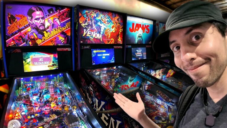 ¡ASI es el MUSEO de MAQUINITAS PINBALL en LAS VEGAS!