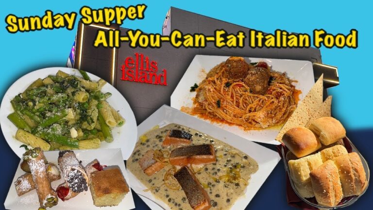 All-You-Can-Eat at Ellis Island Casino: Salmon, Pasta & Unlimited Everything