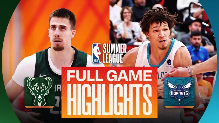 BUCKS vs HORNETS | LAS VEGAS SUMMER LEAGUE | FULL GAME HIGHLIGHTS | July 15, 2026