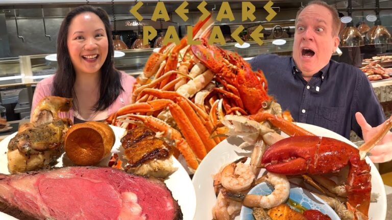 Bacchanal Buffet Las Vegas ULTIMATE All You Can Eat 60th Anniversary Luxury Menu Seafood Steak