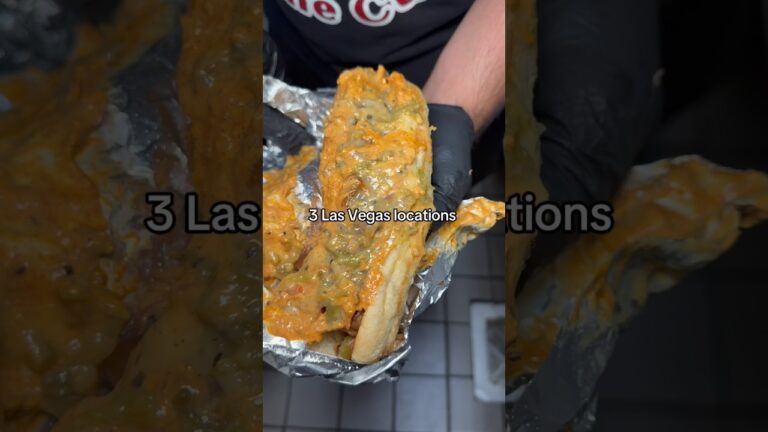 Best Las Vegas late night food #303inthecut #lasvegasfood #cheesesteak