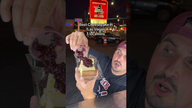 Best cheesecake in Las Vegas #303inthecut #cheesecake #desserts #lasvegasfood #vegasfood