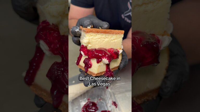 Best cheesecake in Las Vegas #303inthecut #lasvegasfood #vegasfood #cheesecake