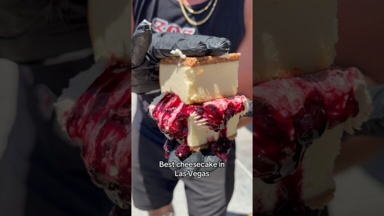 Best cheesecake in Las Vegas #303inthecut #lasvegasfood #vegasfood #cheesecake