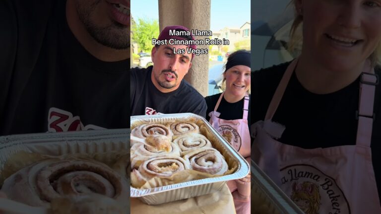 Best cinnamon roll in Las Vegas #303inthecut #bakery #cinnamonrolls