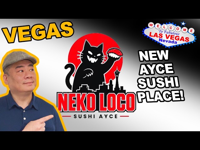 Brand New AYCE Place! Neko Loco Sushi! Las Vegas