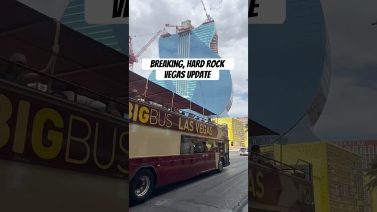 Breaking, Hard Rock Vegas Update #lasvegas #casino #vegasnews #vegaslocals #vegas