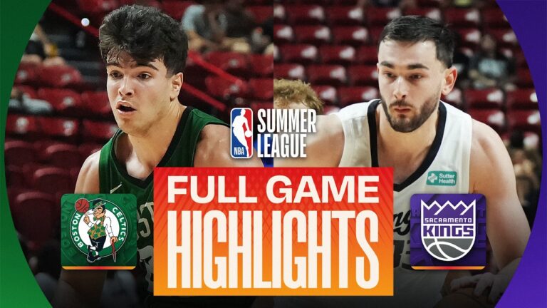 CELTICS vs KINGS | LAS VEGAS SUMMER LEAGUE | FULL GAME HIGHLIGHTS | July 15, 2026
