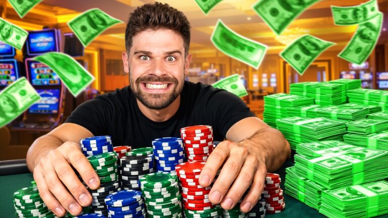 CRAZY ACTION PLAYING BLACKJACK IN LAS VEGAS!