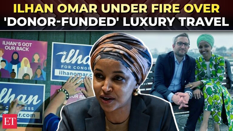 ‘Champagne socialist…’: Ilhan Omar’s campaign under fire over luxury hotel & travel spending