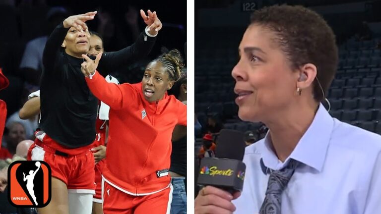 Cheryl Miller on how the Las Vegas Aces kept up momentum in win over Mercury | WNBA on NBC