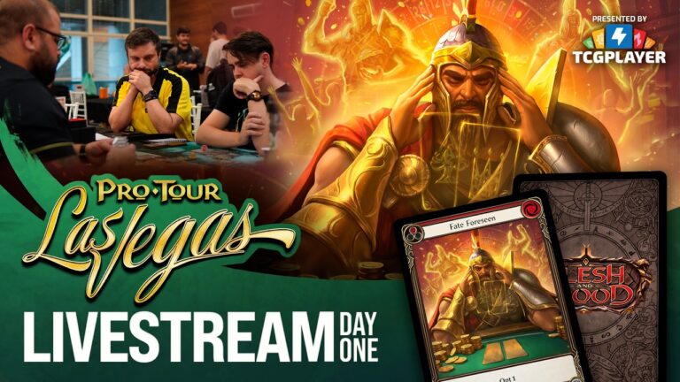 🔴 Day 1 Pro Tour Las Vegas | Flesh and Blood #fabtcg