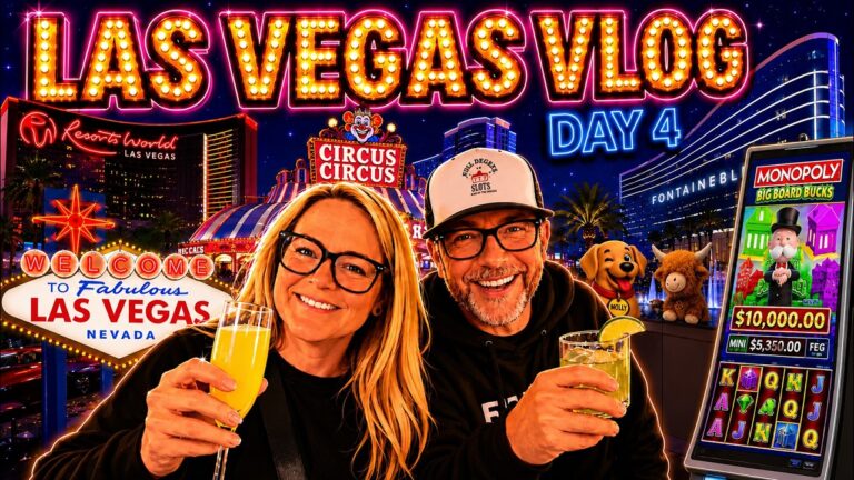 Day 4 Las Vegas Vlog! Hotel Move & One of Lori’s Most Memorable Wins!