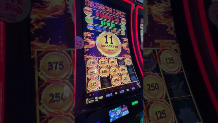 Dragon Link no decepcionó en Vegas! 🐉 #lasvegas #casino #slot