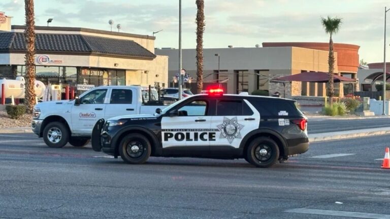 Driver arrested after deadly west Las Vegas hit-and-run crash involving a 63-year-old pedestrian