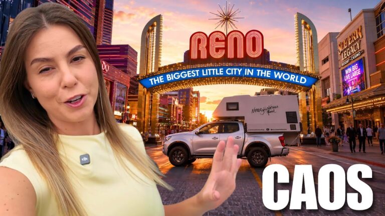 ENCONTRAMOS BRASILEIROS EM RENO ( MINI LAS VEGAS ) E NADA SAIU COMO ESPERÁVAMOS 🇺🇸