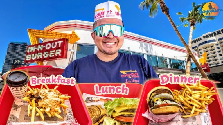 Eating Only IN-N-OUT BURGER in Las Vegas for 24 Hours