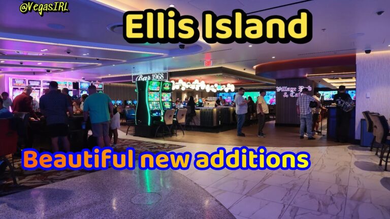 Ellis Island Las Vegas final improvements exposed and it is awesome!