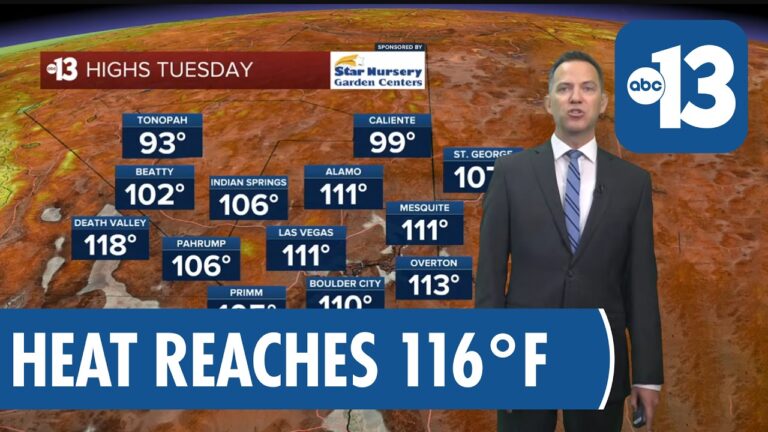 Extreme Heat Intensifies in Las Vegas Area Starting Friday