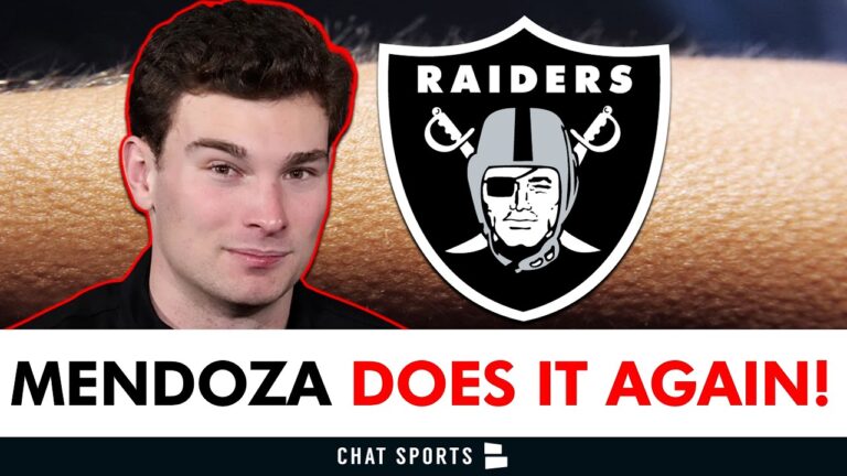 Fernando Mendoza Does It Again! Las Vegas Raiders News