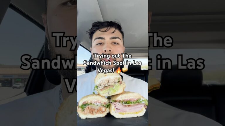 Got to try out The Sandwhich Spot in Las Vegas for the first time! #foodreview #sandwich #lasvegas