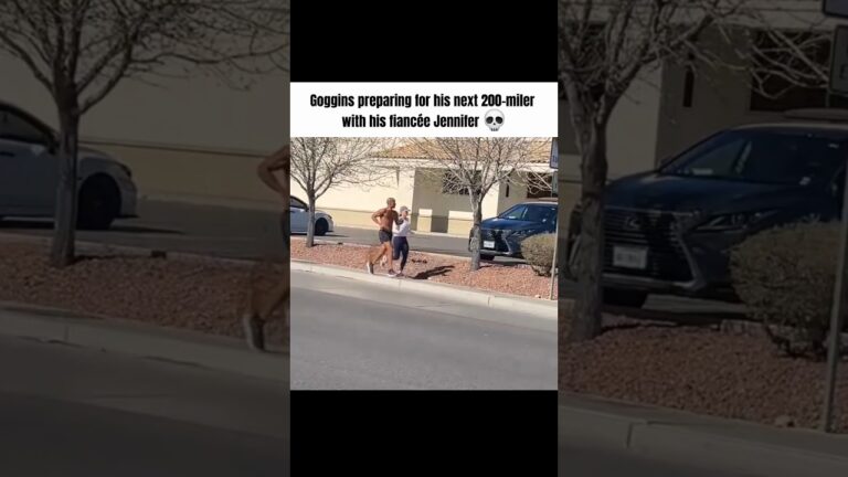 Guess who was spotted in Las Vegas? Goggins training for his next 200-miler at 51 💀 #goggins