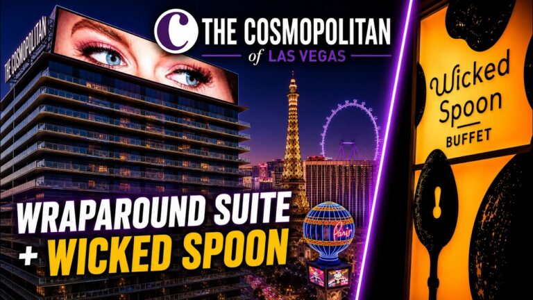I Ate at Wicked Spoon Buffet & Stayed in the Cosmopolitan Las Vegas  Wraparound Terrace Suite!
