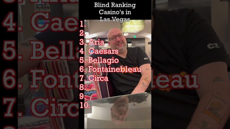 I Blind Ranked 10 Las Vegas Casinos  |  Did I Get It Right?