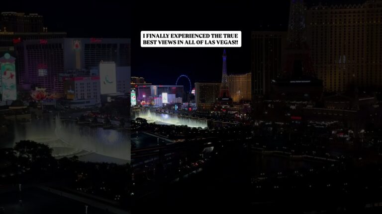 I FINALLY EXPERIENCED THE TRUE BEST VIEWS IN ALL OF LAS VEGAS!! 📍 The Cosmopolitan of Las Vegas