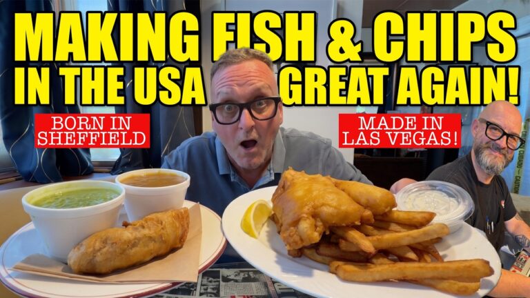 I FOUND an ENGLISH Fish & Chip Shop in VEGAS run by a YORKSHIREMAN!