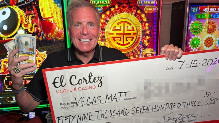 I Hit A Grand Jackpot At El Cortez!