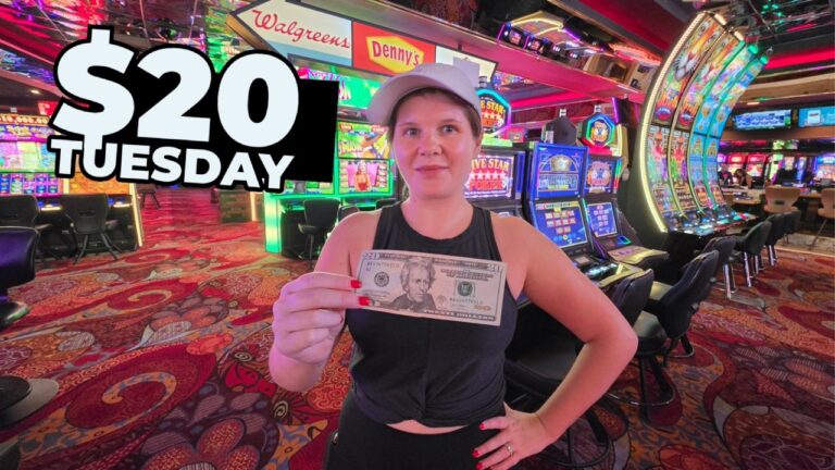 I Put $20 in 10 Slot Machines at Casino Royale Las Vegas!