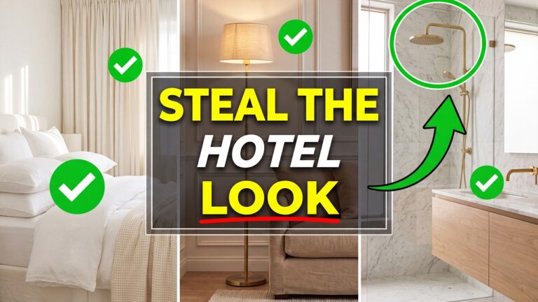 I Studied 50 Luxury Hotels — Here’s What They Do to Every Room (and You Can Copy for Almost Nothing)