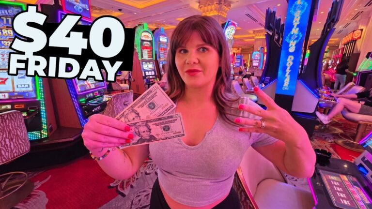 I Tried the $40 Slot Method at Venetian and WOW!