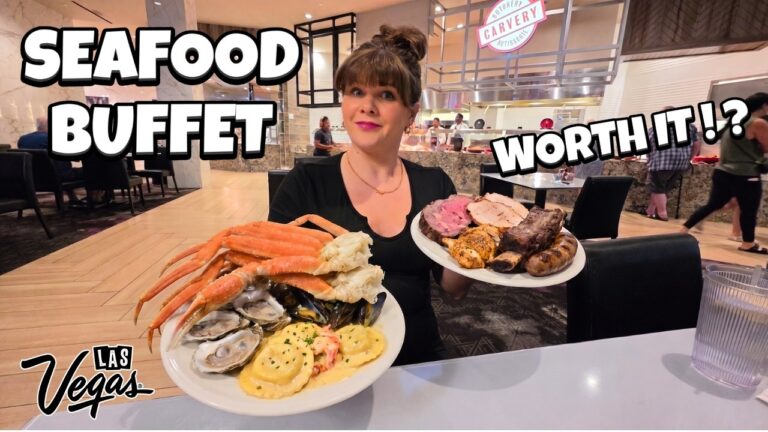I Tried the Newest Seafood Buffet in Las Vegas!