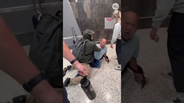 ICE agents in hoodies attempt to arrest man at Las Vegas airport