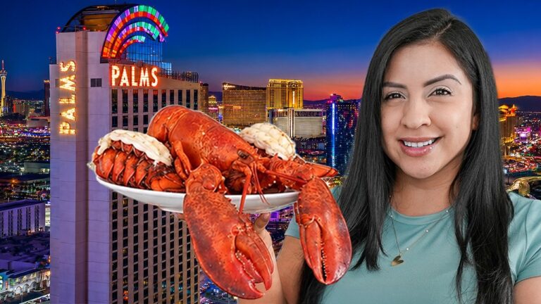 INSIDE the Only LOBSTER Buffet in LAS VEGAS 🦞
